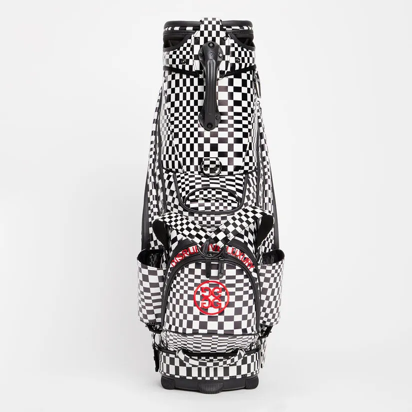 DISTORTED CHECK TOUR STAFF GOLF BAG
