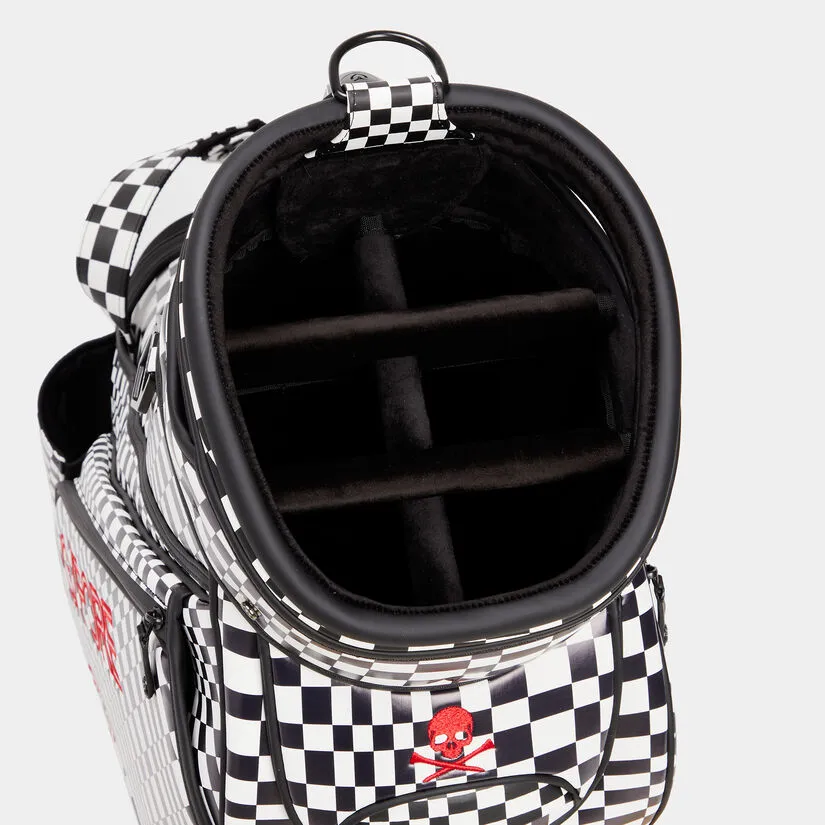 DISTORTED CHECK TOUR STAFF GOLF BAG - Image 5