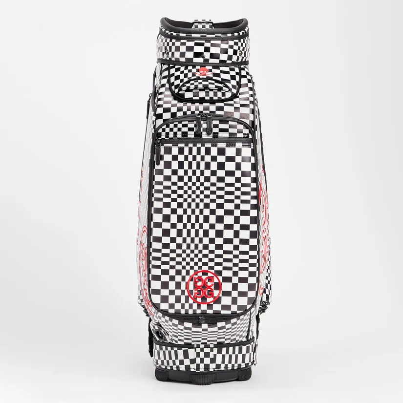 DISTORTED CHECK TOUR STAFF GOLF BAG - Image 7