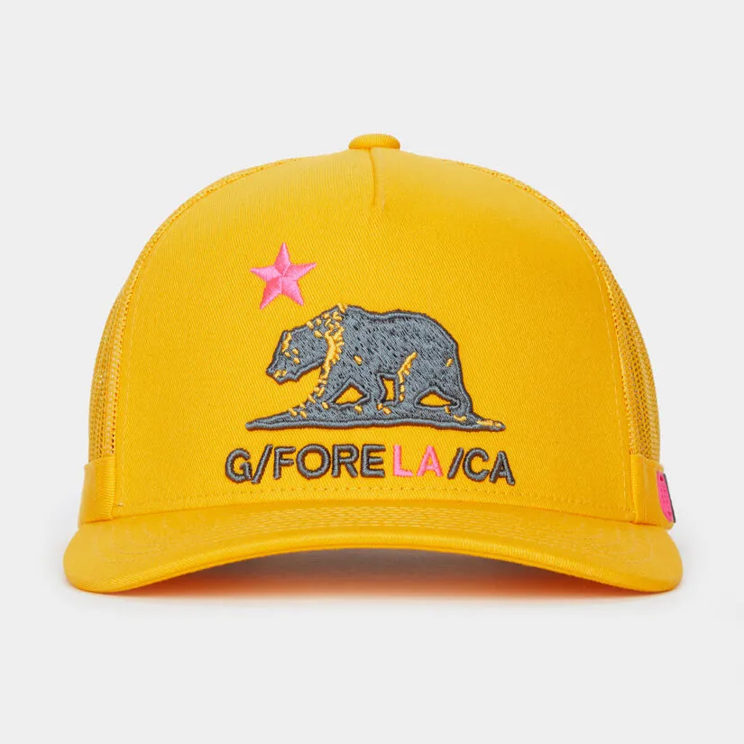 CALIFORNIA INTERLOCK KNIT TRUCKER HAT - Image 2