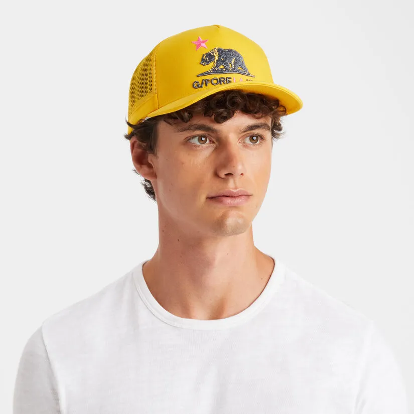 CALIFORNIA INTERLOCK KNIT TRUCKER HAT - Image 6