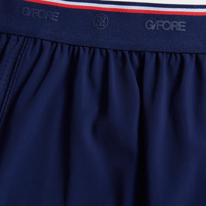 STRETCH WARP KNIT PERFORATED OPS SKORT - Image 6