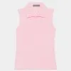 FEATHERWEIGHT SLEEVELESS POLO