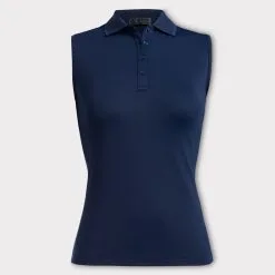 SLEEVELESS PIQUÉ POLO