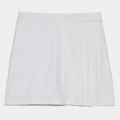 LUXE SIDE PLEAT 4-WAY STRETCH TWILL SKORT