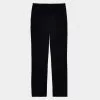 DOUBLE KNIT CIGARETTE HIGH RISE STRETCH TROUSER