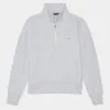 I HATE GOLF' BOXY FRENCH TERRY QUARTER ZIP PULLOVER