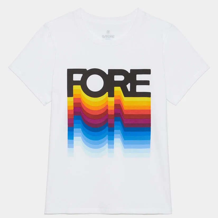 COLOUR BLEND FORE COTTON SLIM FIT TEE
