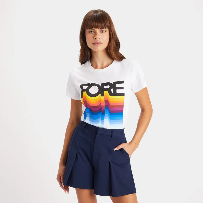 COLOUR BLEND FORE COTTON SLIM FIT TEE - Image 3