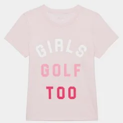 GIRLS GOLF TOO COTTON SLIM FIT TEE