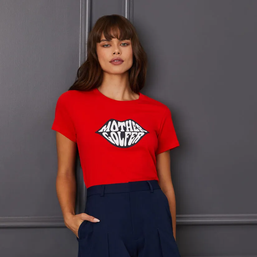 MOTHER GOLFER COTTON TEE - Image 2