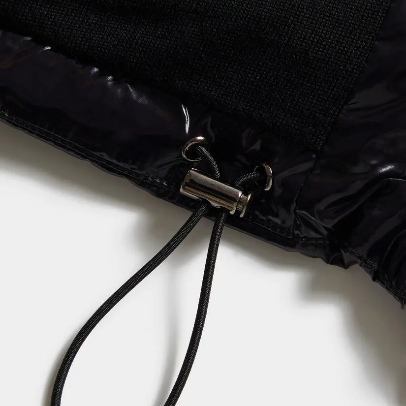 QUILTED POLISHED NYLON MERINO WOOL LINED PUFFER VEST - Image 7