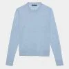 TALK BIRDIE TO ME MERINO WOOL CREWNECK SWEATER