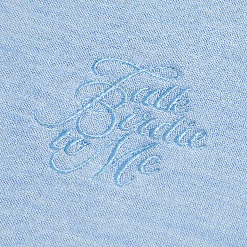 TALK BIRDIE TO ME MERINO WOOL CREWNECK SWEATER - Image 6