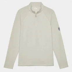 MÉLANGE LUXE QUARTER ZIP SLIM FIT MID LAYER
