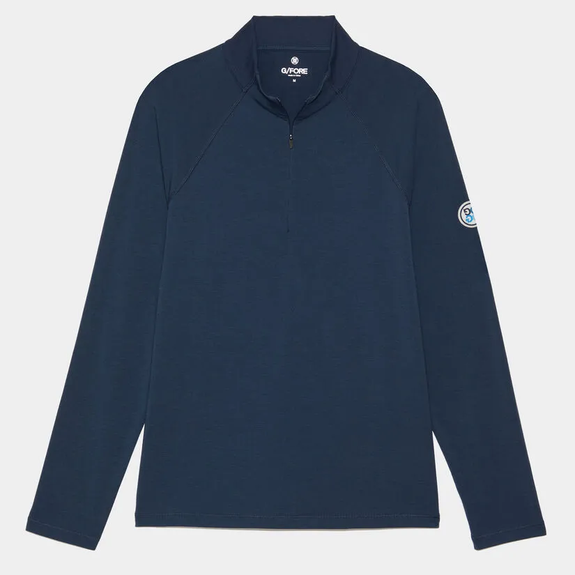 LUXE QUARTER ZIP SLIM FIT MID LAYER