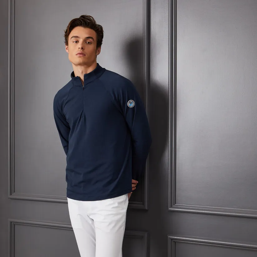 LUXE QUARTER ZIP SLIM FIT MID LAYER - Image 2