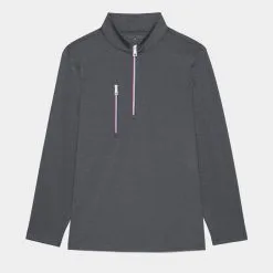 DAYTONA MÉLANGE TECH INTERLOCK SLIM FIT PULLOVER