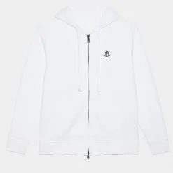 SKULL & T'S FULL ZIP HOODIE