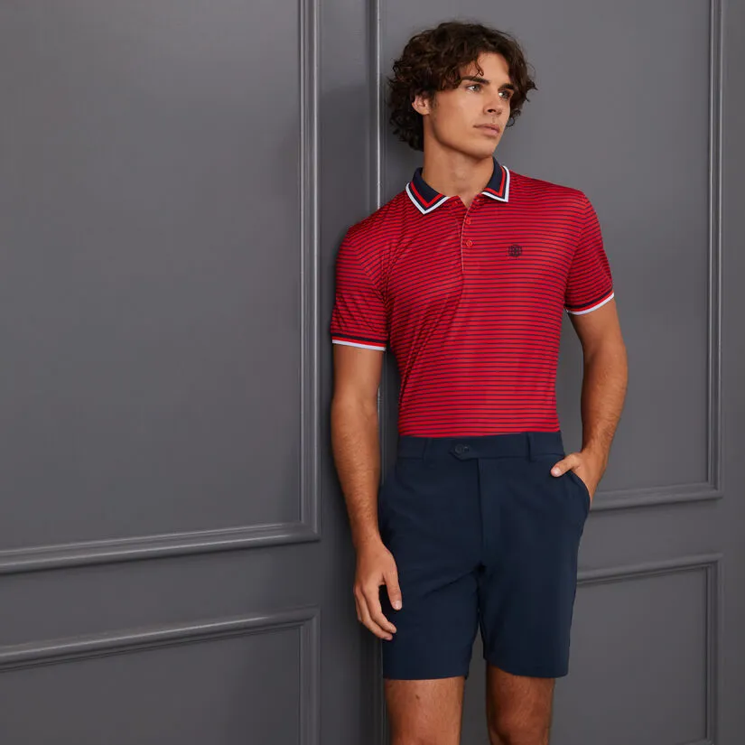 SKULL & T'S 3D TECH JERSEY SLIM FIT POLO - Image 2