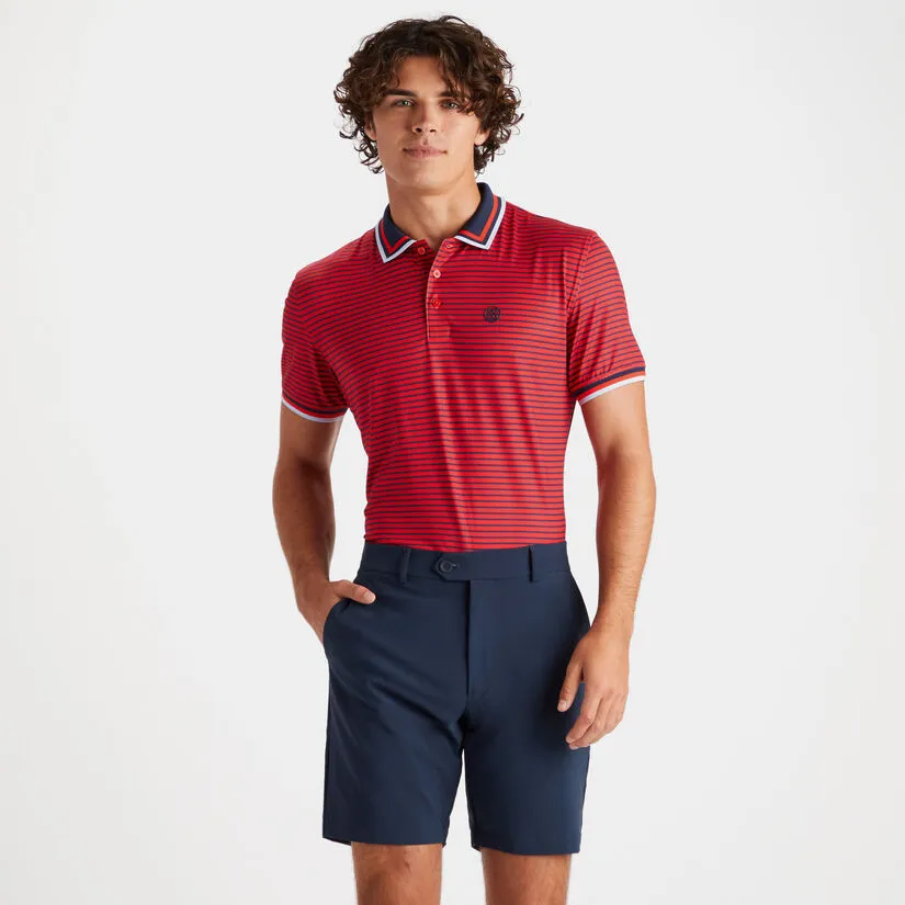 SKULL & T'S 3D TECH JERSEY SLIM FIT POLO - Image 3