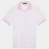 BLOSSOM RIB COLLAR TECH JERSEY SLIM FIT POLO