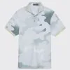 CAMO MODERN SPREAD RIB COLLAR TECH JERSEY SLIM FIT POLO