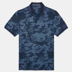 EXPLODED ICON CAMO TECH JERSEY SLIM FIT POLO