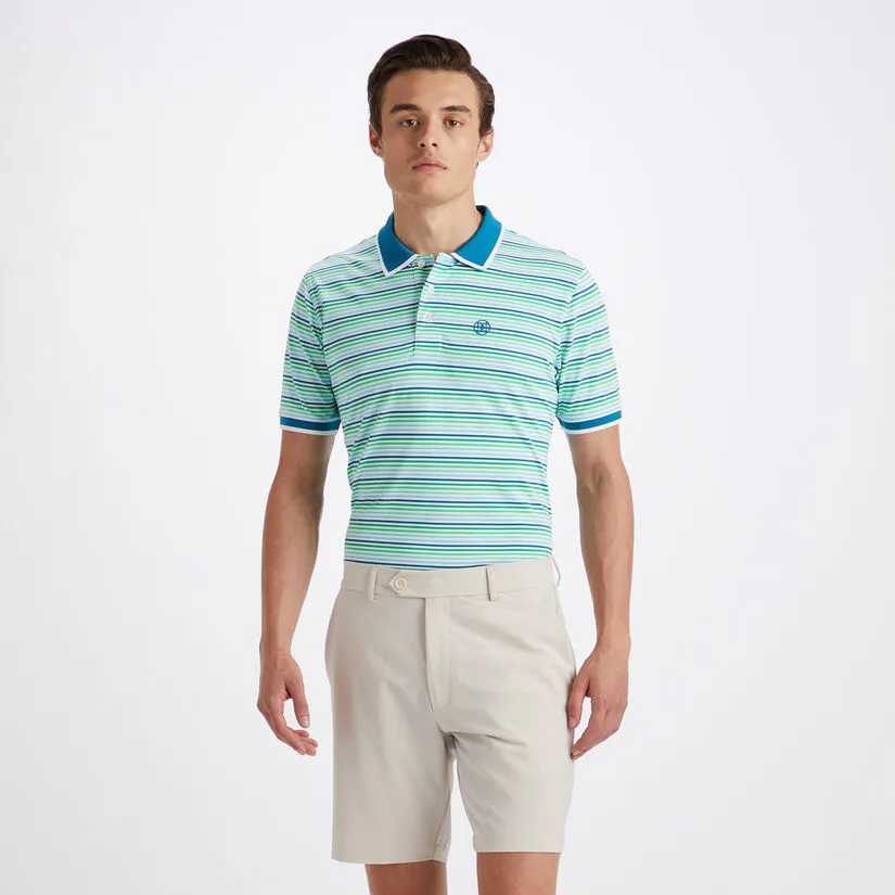 CINQUE TERRE RIB COLLAR TECH PIQUÉ SLIM FIT POLO - Image 3