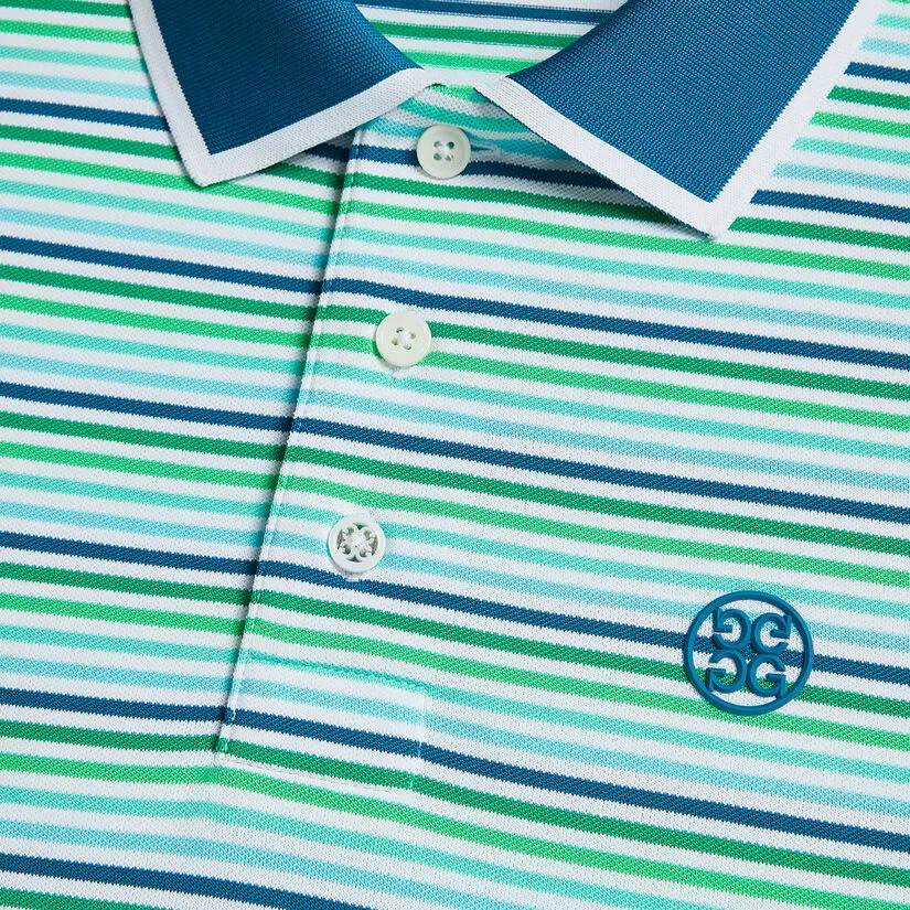 CINQUE TERRE RIB COLLAR TECH PIQUÉ SLIM FIT POLO - Image 6