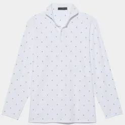 SKULL & T'S LONG SLEEVE ICE NYLON SLIM FIT SUN SHIRT