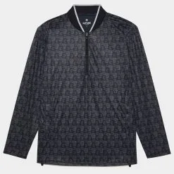 G'S WEATHER RESISTANT QUARTER ZIP SLIM FIT WINDBREAKER